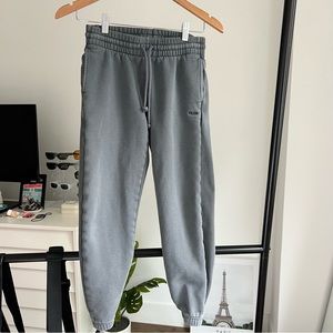 Aritzia tna cozy fleece boyfriend fit sweatpants